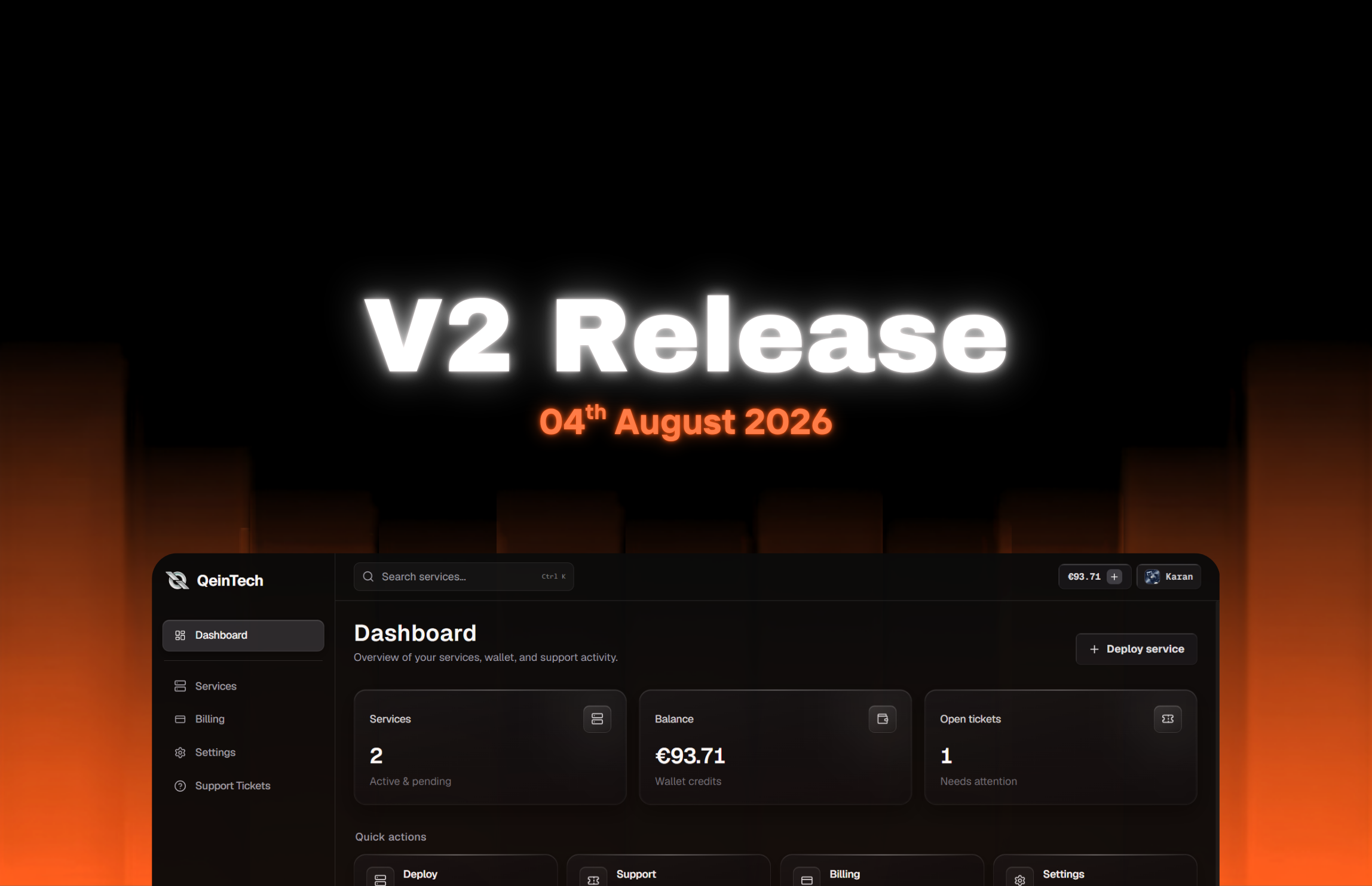 QeinTech V2 Release - Redefining Possibilities Through Technology